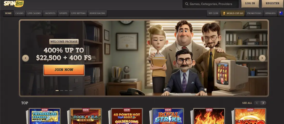 SpinBoss Casino